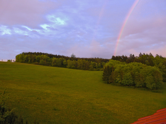 Bild: Blick aus der Schlafhoehle